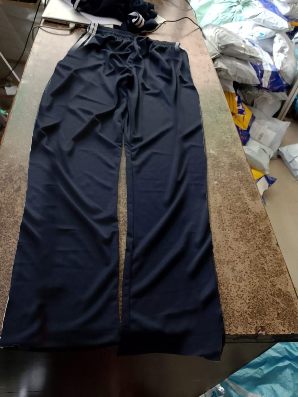 Unisex Work Out Solid Track Suit